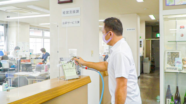 クライアント / 藤枝商工会議所様施工場所 / 藤枝商工会議所内共用部